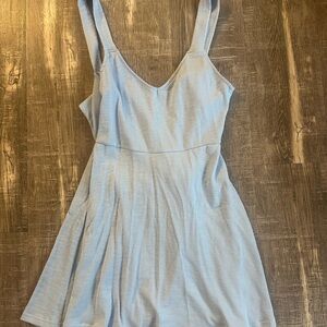 Roxy Blue Open Back Dress